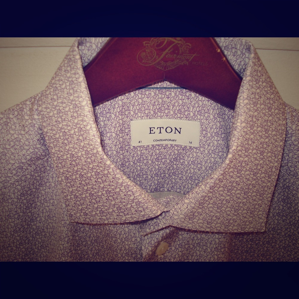ETON Contemporary Fit Poplin 16 41